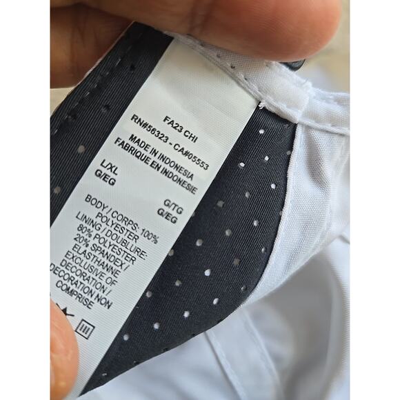 NIKE AEROBILL TAILWIND DRI FIT REFLECTIVE RUNNING HAT WHITE NEW- L/XL- Flycap - Picture 7 of 8